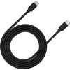 Кабель Canyon CNS-USBC12 USB Type-C - USB Type-C (2 м, черный)